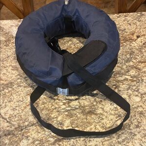 Stylish Navy Dog Collar by Source Unknown